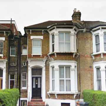 Extension of house and conversion to three flats in Hackney