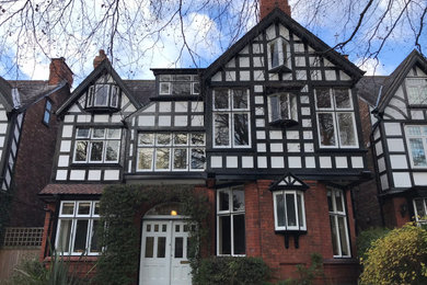 This is an example of a house exterior in Manchester.