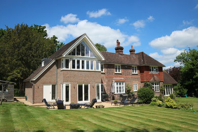 Country house exterior in Sussex.