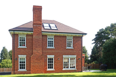 Design ideas for a traditional house exterior in Hertfordshire.