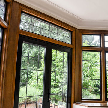 French Doors and Windows in Country Home