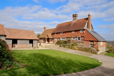 Photo of a traditional house exterior in Sussex.