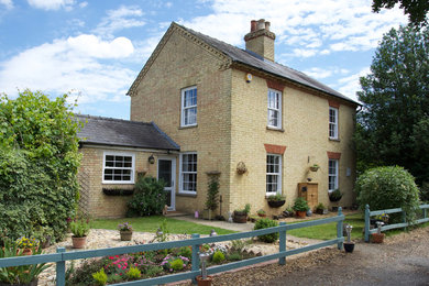This is an example of a large classic brick detached house in Cambridgeshire.