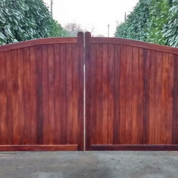 Fully Boarded Wooden Gates