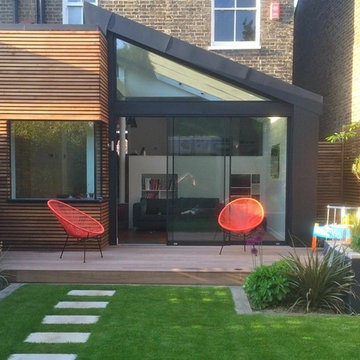 Garden feels like home with Western Red Cedar and Ipe Hardwood Decking