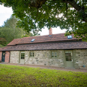 Grade II Listed Cottage renovation & extension with new build garage & workshop