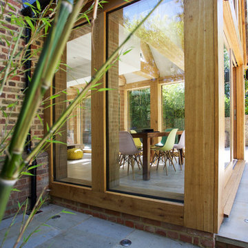 Green Oak Extension to a Listed Building on the Crown Estate
