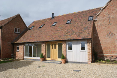 Farmhouse house exterior in West Midlands.