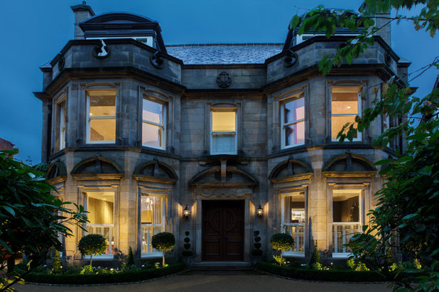 Traditional Exterior by Brilliant Lighting