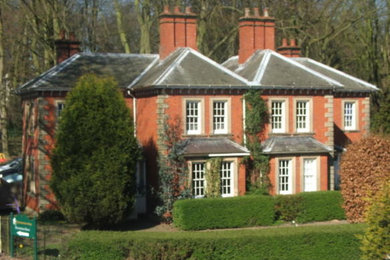 Country house exterior in West Midlands.