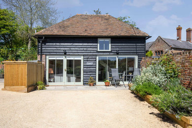 Inspiration for a modern house exterior in Kent.