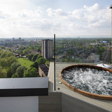 Hot tub with a view