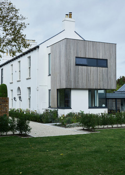 Contemporary House Exterior by Dublin Design Studio