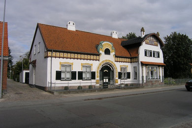 Traditional house exterior in Esbjerg.