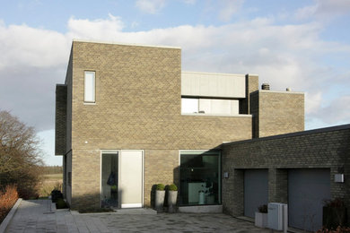 This is an example of a modern house exterior in Aarhus.