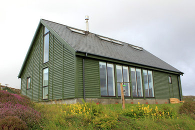 Photo of a scandinavian house exterior in Other.