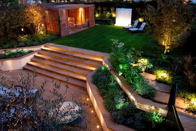 Design ideas for a modern house exterior in London.