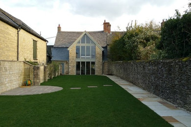 Design ideas for a farmhouse house exterior in Oxfordshire.