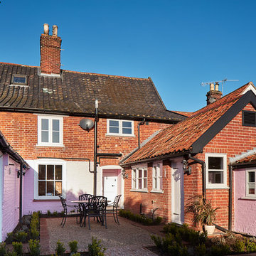 Listed building - interiors remodelled and outbuildings converted