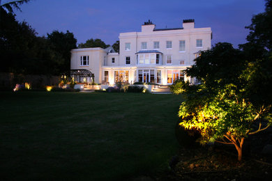Elegant exterior home photo in Surrey