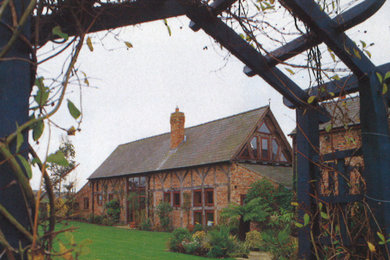 Traditional house exterior in Cheshire.