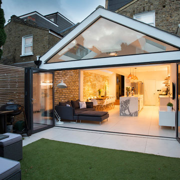 Silky Cream Gable Roof Extension - Tooting