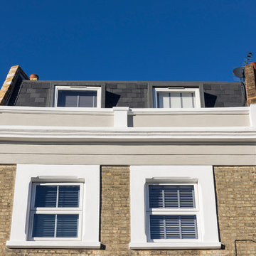 Mansard roof extension and creation of 3 rental flats