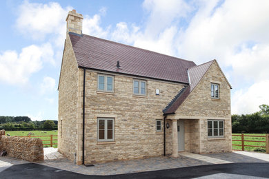 This is an example of a traditional house exterior in Gloucestershire.