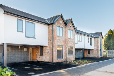 Example of a trendy exterior home design in Devon