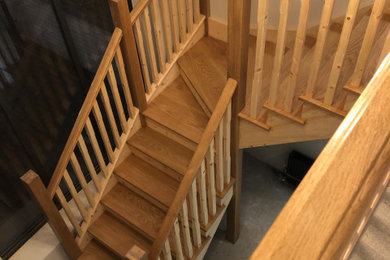 Photo of a contemporary staircase in Essex.