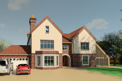 Design ideas for a house exterior in Oxfordshire.