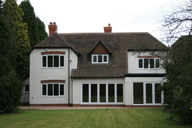Inspiration for a traditional house exterior in West Midlands.