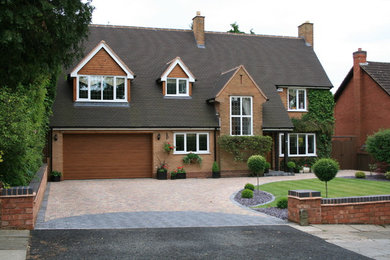 Classic house exterior in West Midlands.