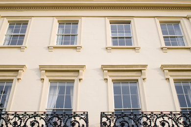 This is an example of a country house exterior in London.