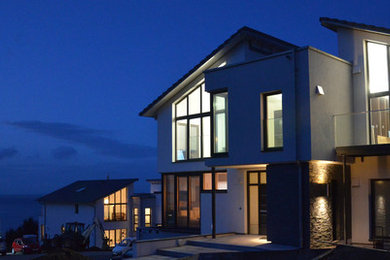 This is an example of a contemporary house exterior in Kent.