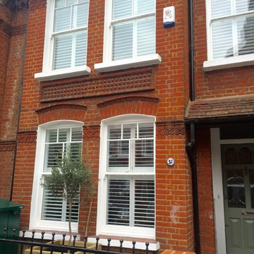 Real Wood Shutters | Pure White | London Home