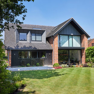 Rear Elevation of new House in Kings Bromley