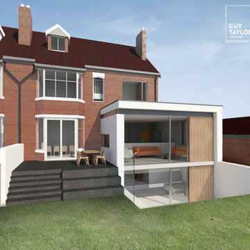 Rear extension proposal Bramhall Cheshire