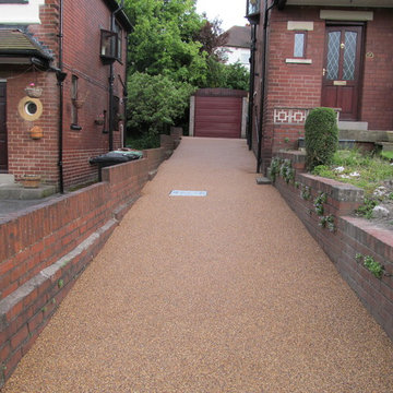 RESIN BOUND SURFACING DRIVEWAYS PAVING AGGREGATES CULLERCOATS NORTH TYNESIDE