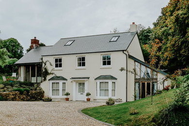 This is an example of a classic house exterior in Devon.