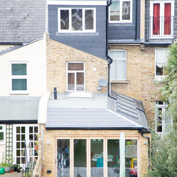 Richmond TW1, Single rear flat roof extension and double loft extension