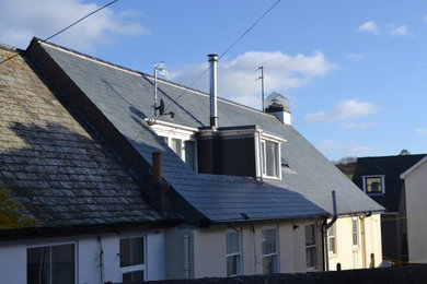 Design ideas for a classic house exterior in Devon.