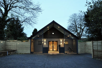 This is an example of a house exterior in Surrey.
