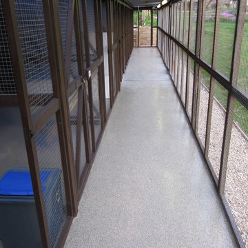 SEAMLESS POLYASPARTIC RESIN FLOORING SYSTEM INSTALLED AT HEREFORDSHIRE CATTERY