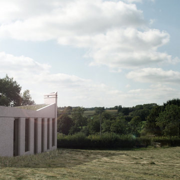 Self Build – Earth Sheltered in Open Countryside