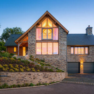 Self Built Oak Frame House