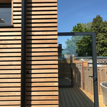 Simplistic Timber clad extension