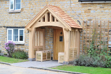 This is an example of a traditional house exterior in West Midlands.