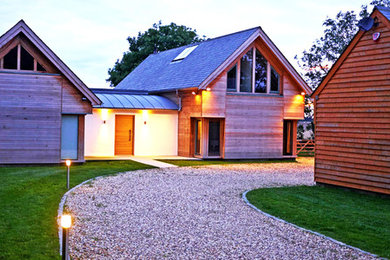 This is an example of a house exterior in Hertfordshire.
