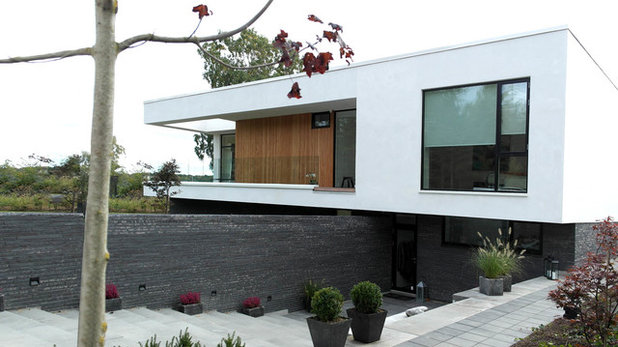 Moderne Hus & facade by Skovhus Arkitekter